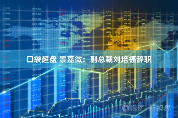 口袋超盘 景嘉微：副总裁刘培福辞职