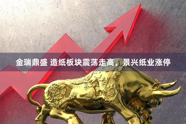 金瑞鼎盛 造纸板块震荡走高，景兴纸业涨停