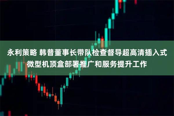 永利策略 韩普董事长带队检查督导超高清插入式微型机顶盒部署推广和服务提升工作